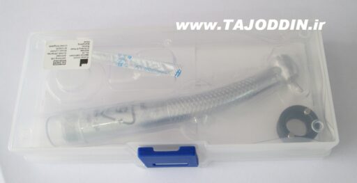 سرتوربین دندانپزشکی push button handpiece DENTAL 3 way spray COXO CX207-W-TP اسپری خروجی آب سه کاناله