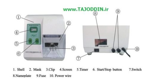 آمالگاماتور dental zoneray hl-ah-g6 high speed amalgamator mixer capsule blender دندانپزشکی