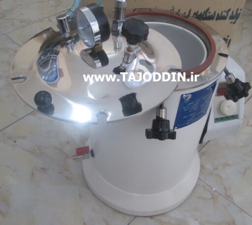 اتوکلاو سطلی (عمودی) کاوش مگا آزمایشگاهی کلاس ان vertical autoclave kavoosh mega 10L class N