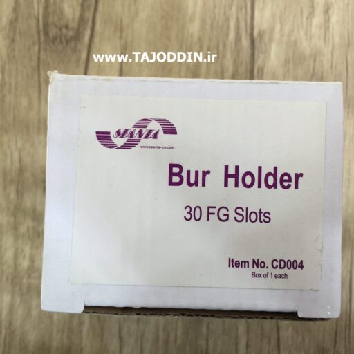 جای فرز دندانپزشکیbur holder 30 FG Slots spanta CD004 اسپناتا