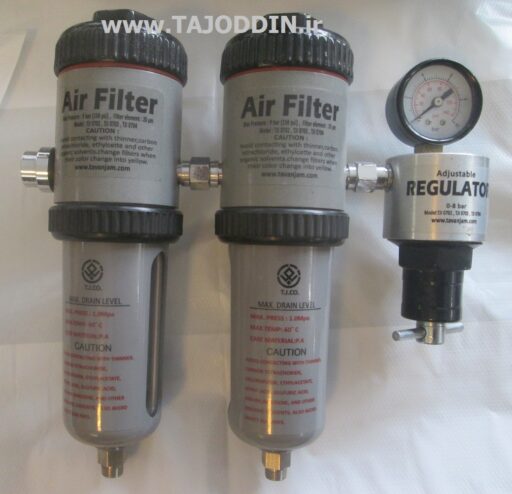 فیلتر رگولاتور کمپرسور Filter Regulator Air Compressor tavan jam توان جم دندانپزشکی