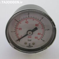 فشارسنج گیج pressure indicator Barometer 6 bar 5cm