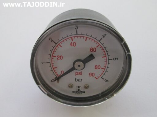 فشارسنج گیج pressure indicator Barometer 6 bar 5cm