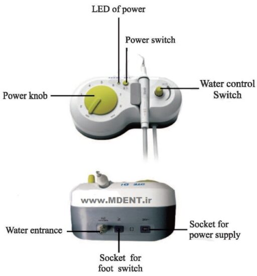 جرمگیر Ultrasonic Scaler DTE D1 dental kavitron woodpecker کویترن وودپیکر