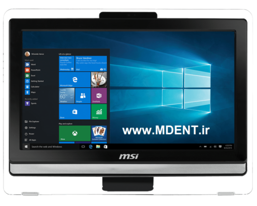 کامپیوتر all in one msi Pro 20E 6M i3 pc رایانه مانیتور دندان پزشکی ال این وان