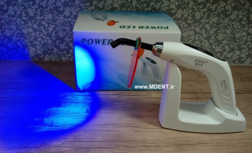 لایت کیور دو رنگ سفید آبی Jerry Medical JR-CL37H DENTAL LIGHT CURE LED BLUE WHITE جری