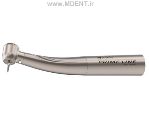 توربین فایبر اپتیک MK DENT HP21KL GERMANY DENTAL Highspeed Handpiece آلمان HP21KL with light Standard head, 25W, with light 4-hole spray Premiumcartridge with ceramic bearings and carbide insert Multiflex® connection