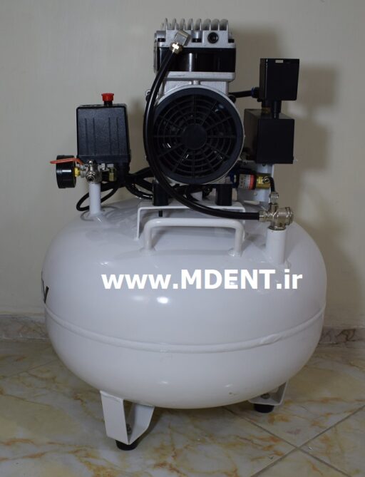 کمپرسور بدون روغن بیوتی Medical Noiseless Oil Free Air Compressor beauty 840W 40L Dental دندانپزشکی