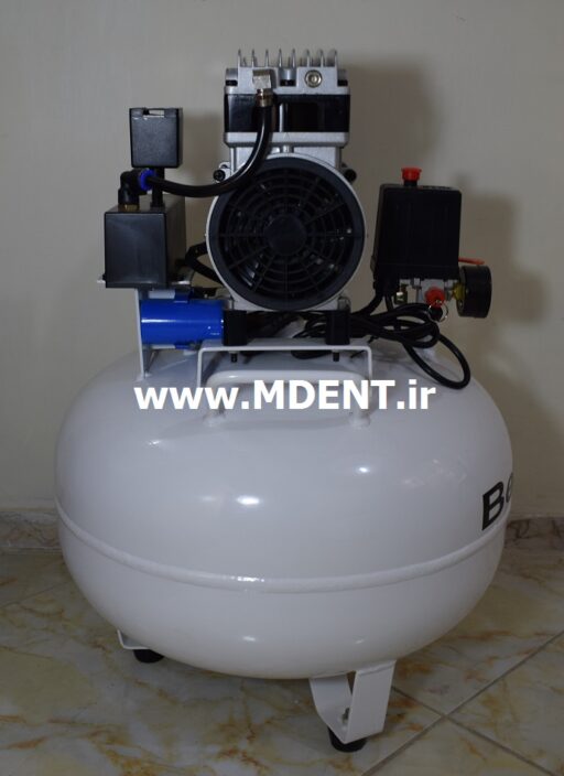 کمپرسور بدون روغن بیوتی Medical Noiseless Oil Free Air Compressor beauty 840W 40L Dental دندانپزشکی