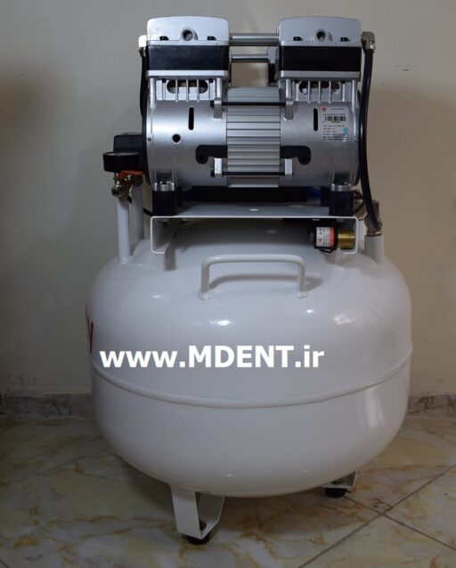 کمپرسور اویل فری بیوتی Medical Oil Free Air Compressor beauty 1600W 60L Dental بدون روغن دندانپزشکی