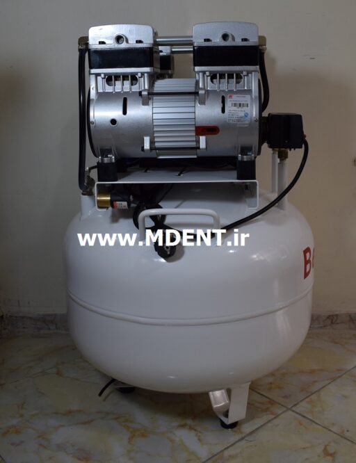 کمپرسور اویل فری بیوتی Medical Oil Free Air Compressor beauty 1600W 60L Dental بدون روغن دندانپزشکی