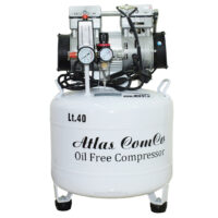 کمپرسور بدون روغن اویل فری دندانپزشکی ATOV40L ATLAS COMCO oil free Air compressor medical اطلس کام کو