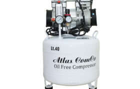 کمپرسور بدون روغن اویل فری دندانپزشکی ATOV40L ATLAS COMCO oil free Air compressor medical اطلس کام کو