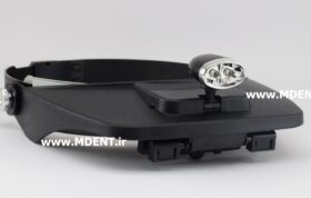 لوپ ذره بینی هدبندی Light Head Magnifying Glass LM-HMG194 LED DENTAL کلاهی دندانپزشکی