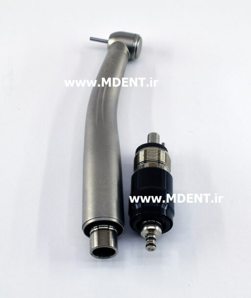 توربین کوپلینگی Dental High Speed Handpiece midwest 4hole coupling 1 Water Spray Turbine چهار سوراخ پوش باتن فشاری