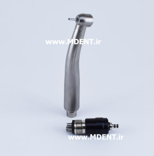 توربین کوپلینگی Dental High Speed Handpiece midwest 4hole coupling 1 Water Spray Turbine چهار سوراخ پوش باتن فشاری