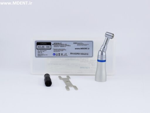 آنگل ساشین استرانگ STRONG MEDICAL HANDPIECE LOW SPEED ACL(B)-03C SAESHIN DENTAL CONTRA ANGLE فشاری پوش باتن دندانپزشکی