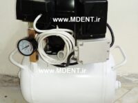 کمپرسور یخچالی سرمایش sarmayesh air pump compressor 10L 0.75HP motor silent مناسب یک یونیت دندانپزشکی