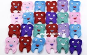 عروسک تبلیغاتی هدیه بهار Advertising Dolls Dental promotional gift toy Tooth BAHAR جاسوئیچی گل سر مدال مداد دندانپزشکی