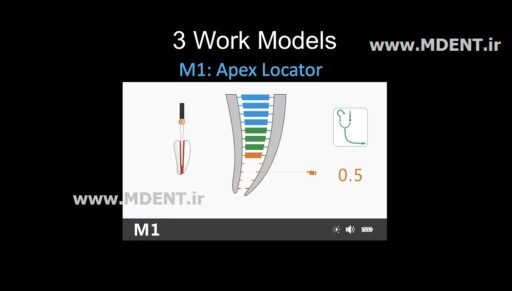 اپکس لوکیتور فایندر Goldent C smart 1-pro endo motor rotary + apex finder locator dental موتور اندو روتاری گلدنت دندانپزشکی