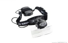 Medical Magnifying Glasses With LED loop dental لوپ ذره بینی