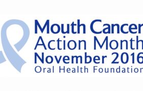 نوامبر ۲۰۱۶، ماه تشخیص زودهنگام سرطان دهان