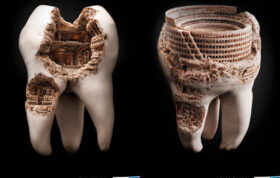 عکس‌هایی دیدنی از کنده کاری روی دندان انسان