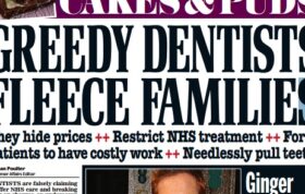 دندانپزشکان طمعکار [انگلیسی] خانواده‌ها را می‌چاپند!