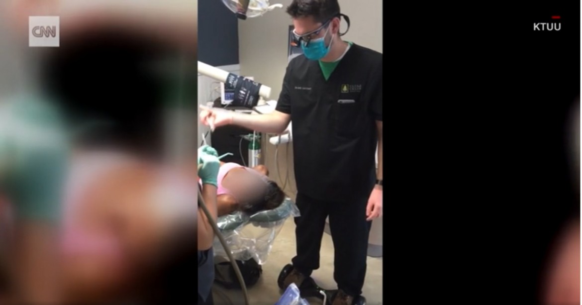 انتشار ویدئوی شیرین‌کاری یک دندانپزشک او را از کار بی‌کار کرد!