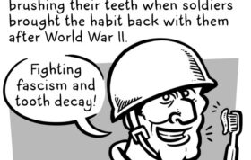مسواک، سوغات جنگ جهانی برای آمریکایی‌ها!