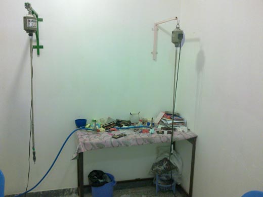 پلمب دو مرکز دندانپزشکی در تاکستان