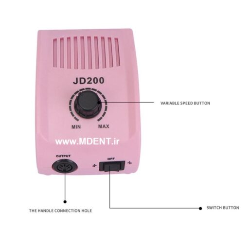 میکروموتور لابراتواری JD200 Electric Micro Motor سوهان برقی