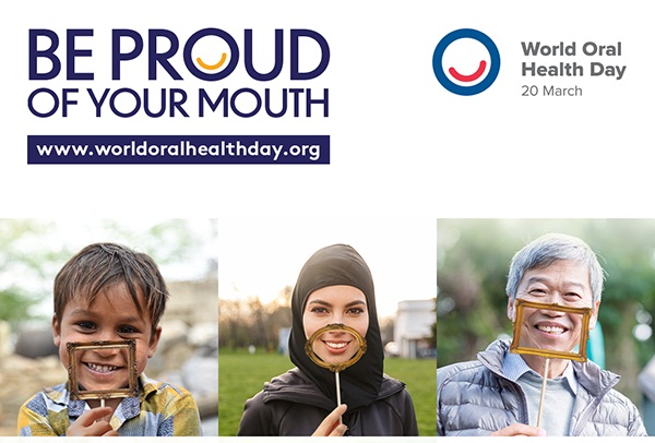«به دهان خود افتخار کنید!» شعار جدید کمپین روز جهانی سلامت دهان