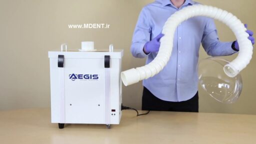 ساکشن Eighteeth Dental Vacuum Aerosol Suction System VacStation Fume Eliminator هوای بیمار