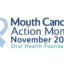 نوامبر، ماه مبارزه با سرطان دهان در بریتانیا