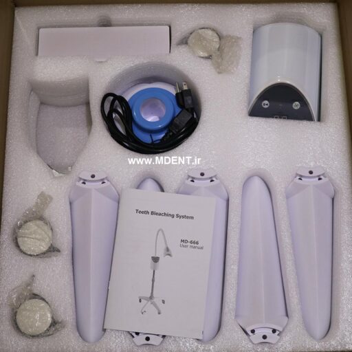 بلیچینگ Teeth Whitening Bleaching System LED Light MD666 ملانی