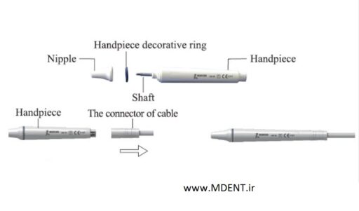 جرمگیر وودپیکر Woodpecker Dental Ultrasonic Piezo Scaler UDS-P کویترون پیزون