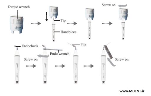 جرمگیر وودپیکر Woodpecker Dental Ultrasonic Piezo Scaler UDS-P کویترون پیزون