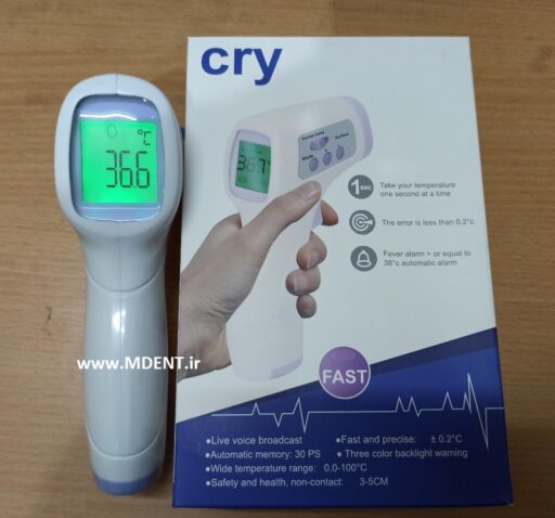 تب سنج دیجیتال لیزری CRY F02 Digital Non-contact Infrared Thermometer غیرتماسی مادون قرمز