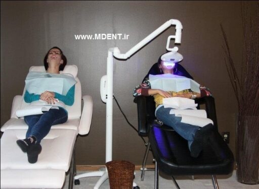 بلیچینگ پایه دار ملانی سه نور oral Teeth Whitening Bleaching Machine Dental LED دندانپزشکی