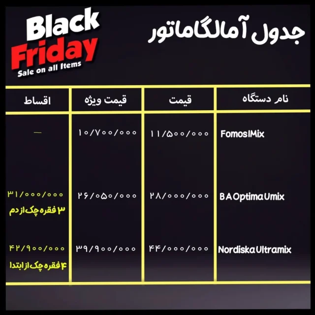 🟪 فروش ویژه جرمگیر و آمالگاماتور 🟪

📡 mdent.ir/scaler
📞 09151020870
☎️ 05138828224
📱 @homedent.ir
#جرمگیر #blackfriday2025